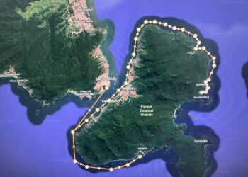 Após encontro de moto aquática, buscas por casal que desapareceu durante passeio em Ilhabela são suspensas